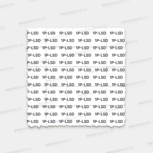 1P-LSD 150 mcg blotter chemical structure 1-propionyl-lysergic acid diethylamide research reagent USA Professor brand